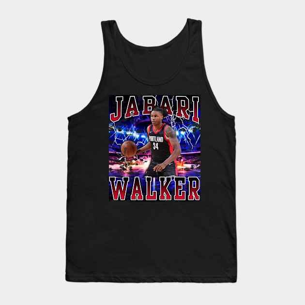 Jabari Walker Tank Top by Gojes Art